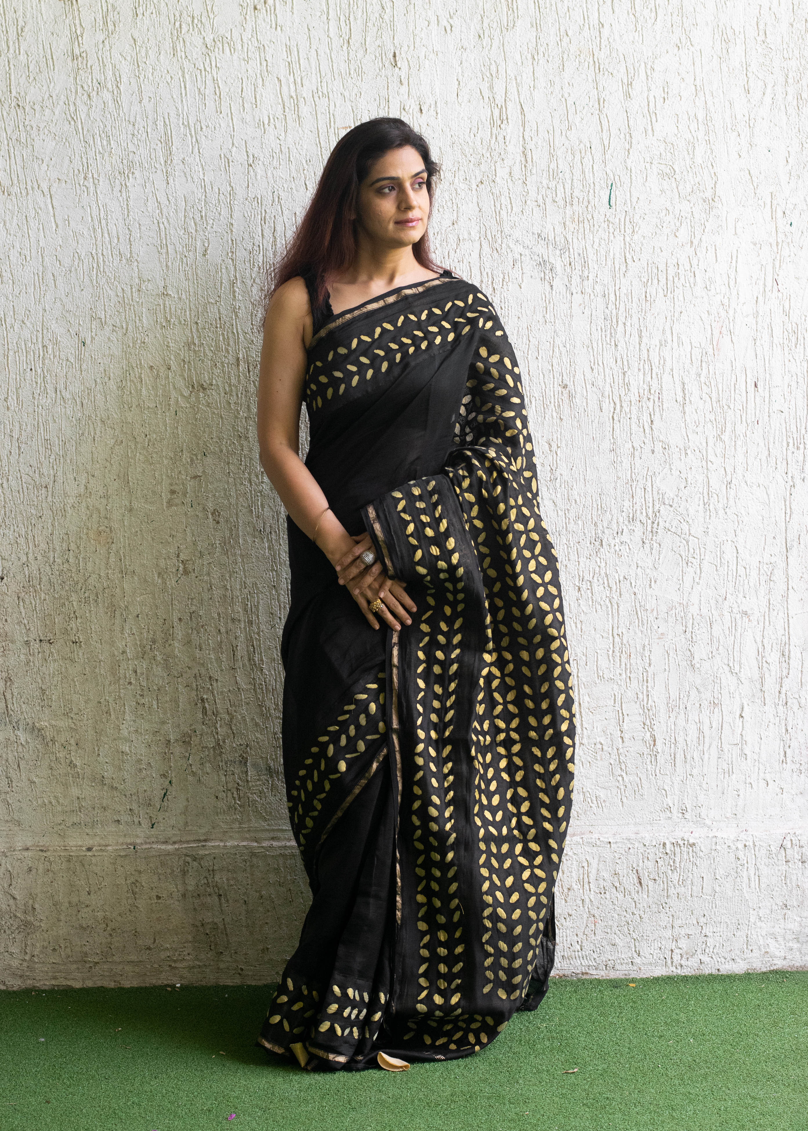 Indian Ethnic Co Chanderi Saree – THE INDIAN ETHNIC CO.