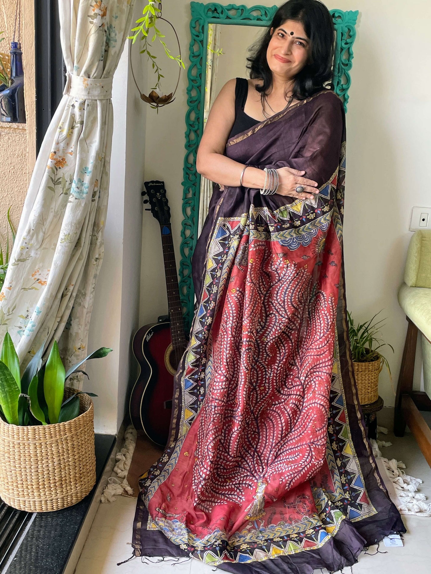 Mata ni Pachedi -tree of life saree