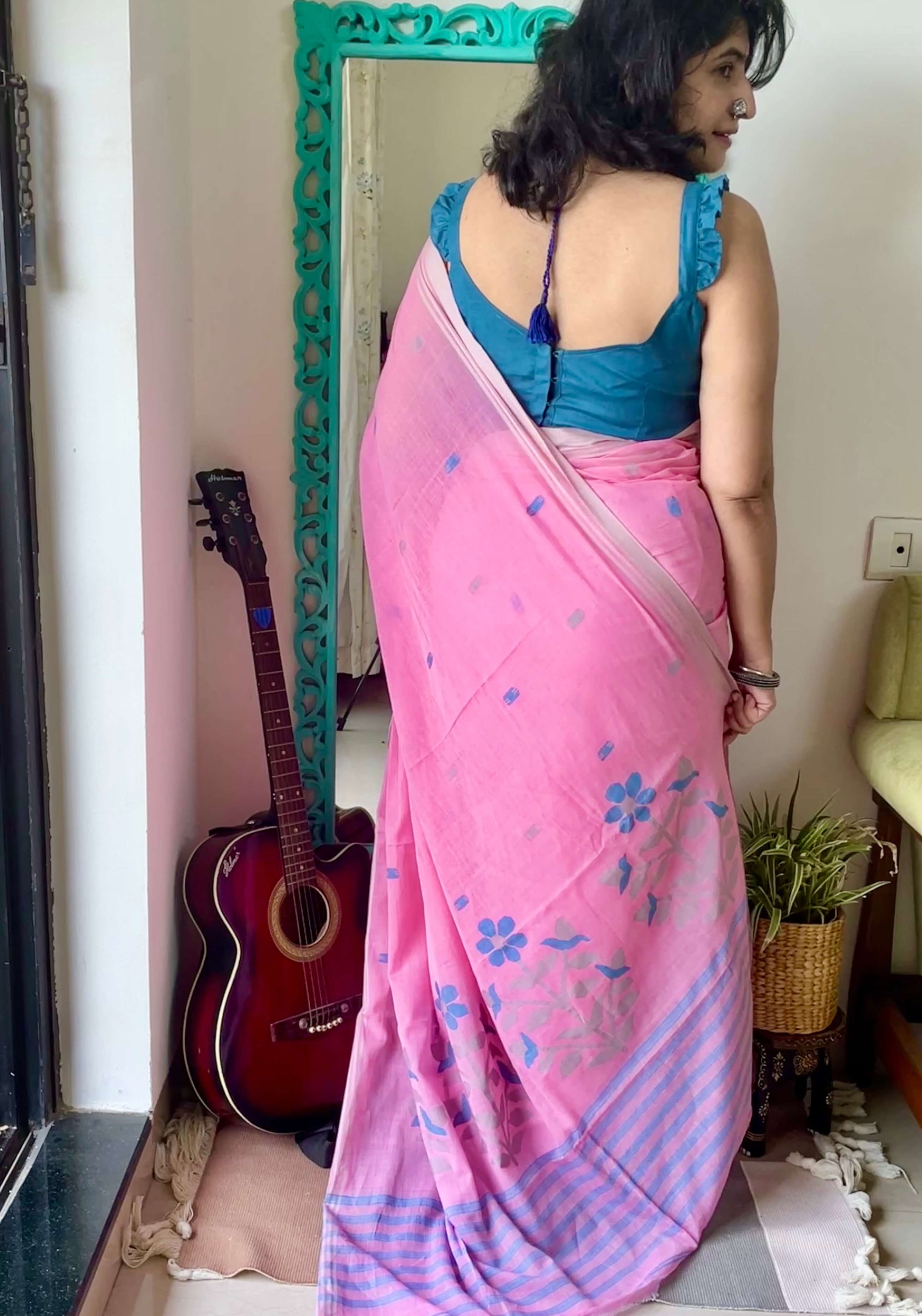 pink-jamdani-cottonsaree