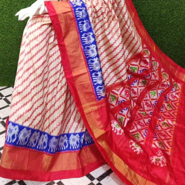 wedding silk sarees pochampally Double ikkat sarees | Saree, Wedding silk  saree, Saree collection